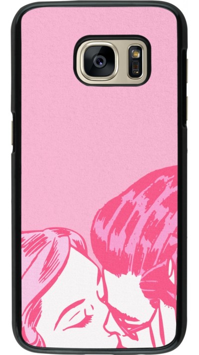 Coque Samsung Galaxy S7 - Valentine 2023 retro pink love