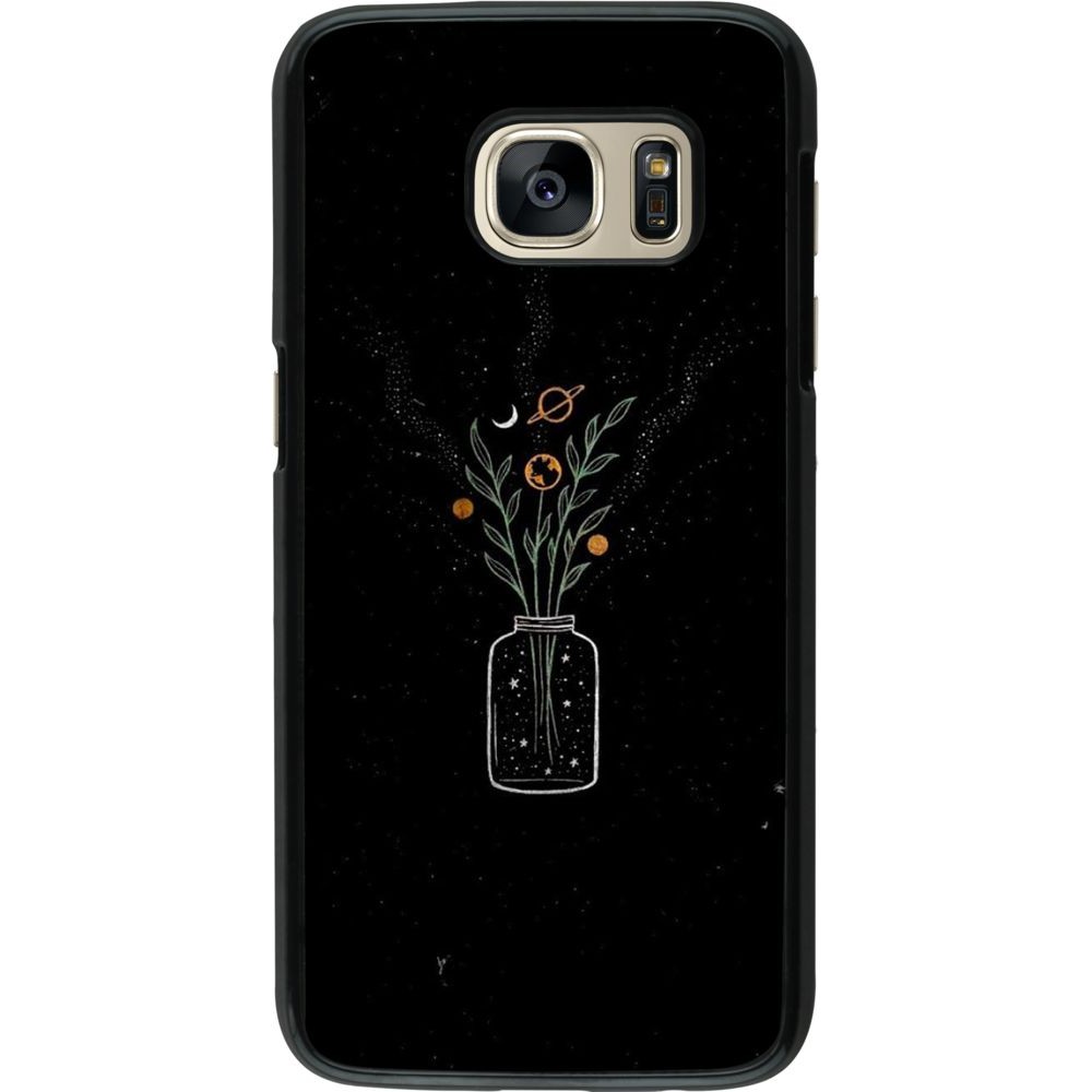 Coque Samsung Galaxy S7 - Vase black