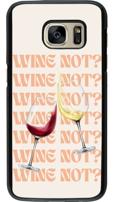 Samsung Galaxy S7 Case Hülle - Wine not