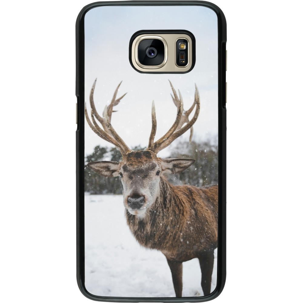 Coque Samsung Galaxy S7 - Winter 25 Winter reindeer