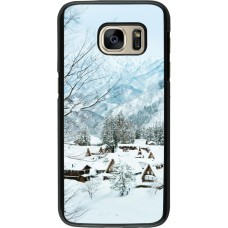Coque Samsung Galaxy S7 - Winter 25 Winter snowy landscape