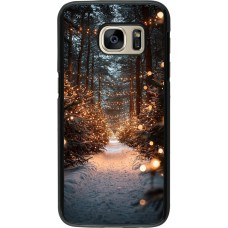 Coque Samsung Galaxy S7 - Winter 25 Winter snowy road