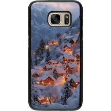 Coque Samsung Galaxy S7 - Winter 25 Winter snowy village