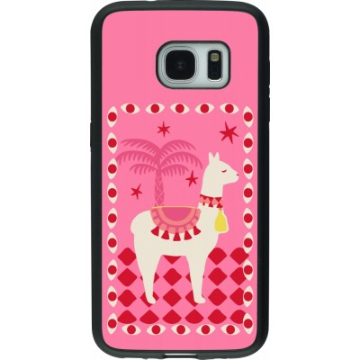 Coque Samsung Galaxy S7 - Silicone rigide noir Alpaca 2026