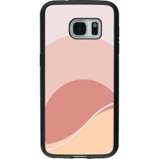 Samsung Galaxy S7 Case Hülle - Silikon schwarz Autumn 22 abstract sunrise