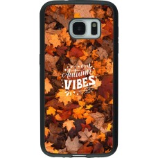 Coque Samsung Galaxy S7 - Silicone rigide noir Autumn 25 Autumn vibes