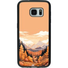 Coque Samsung Galaxy S7 - Silicone rigide noir Autumn 25 Mountains