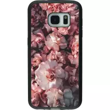 Coque Samsung Galaxy S7 - Silicone rigide noir Beautiful Roses
