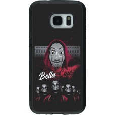 Coque Samsung Galaxy S7 - Silicone rigide noir Bella Ciao