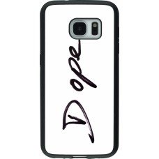 Coque Samsung Galaxy S7 - Silicone rigide noir Dope