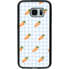 Coque Samsung Galaxy S7 - Silicone rigide noir Easter 2026 Pattern carrots