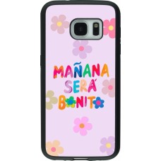 Coque Samsung Galaxy S7 - Silicone rigide noir Karol G Manana sera bonito