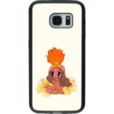 Coque Samsung Galaxy S7 - Silicone rigide noir Karol G Tropicoqueta