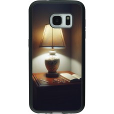 Samsung Galaxy S7 Case Hülle - Silikon schwarz Mitternachtsleuchten