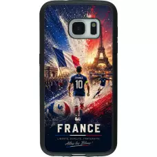 Samsung Galaxy S7 Case Hülle - Silikon schwarz Fussball Frankreich splash 2026