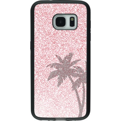 Coque Samsung Galaxy S7 - Silicone rigide noir Summer 2021 01