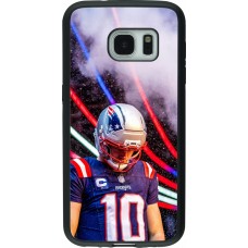 Coque Samsung Galaxy S7 - Silicone rigide noir Super Bowl 26 Patriots 3