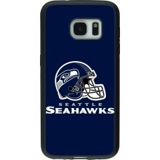 Coque Samsung Galaxy S7 - Silicone rigide noir Super Bowl 26 Seattle 3