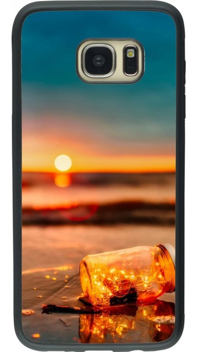 Coque Samsung Galaxy S7 edge - Silicone rigide noir Summer 2021 16