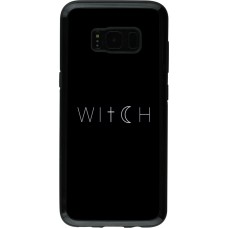 Coque Samsung Galaxy S8 - Hybrid Armor noir Halloween 22 witch word