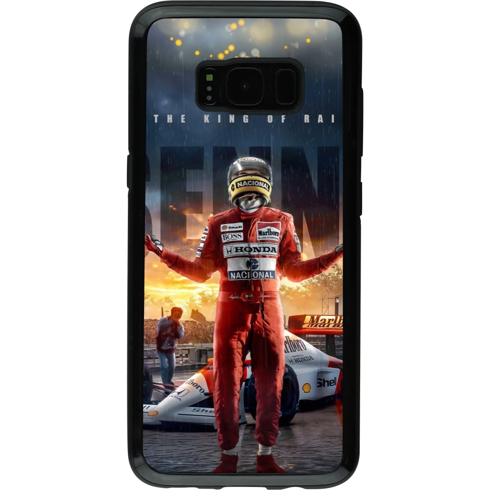 Samsung Galaxy S8 Case Hülle - Hybrid Armor schwarz Senna The King of Rain