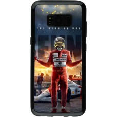 Samsung Galaxy S8 Case Hülle - Hybrid Armor schwarz Senna The King of Rain