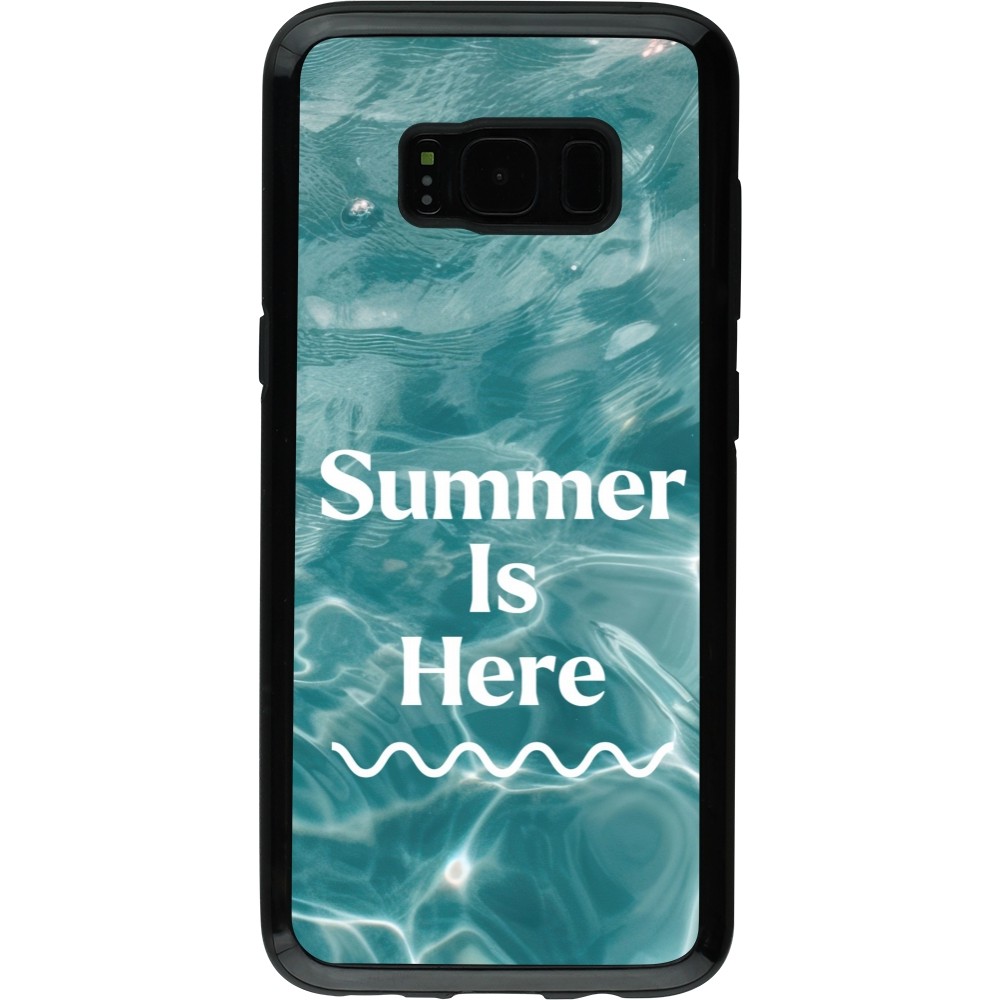 Coque Samsung Galaxy S8 - Hybrid Armor noir Summer 2025 Summer is here