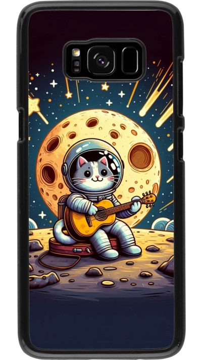 Coque Samsung Galaxy S8 - AstroCat RockLune