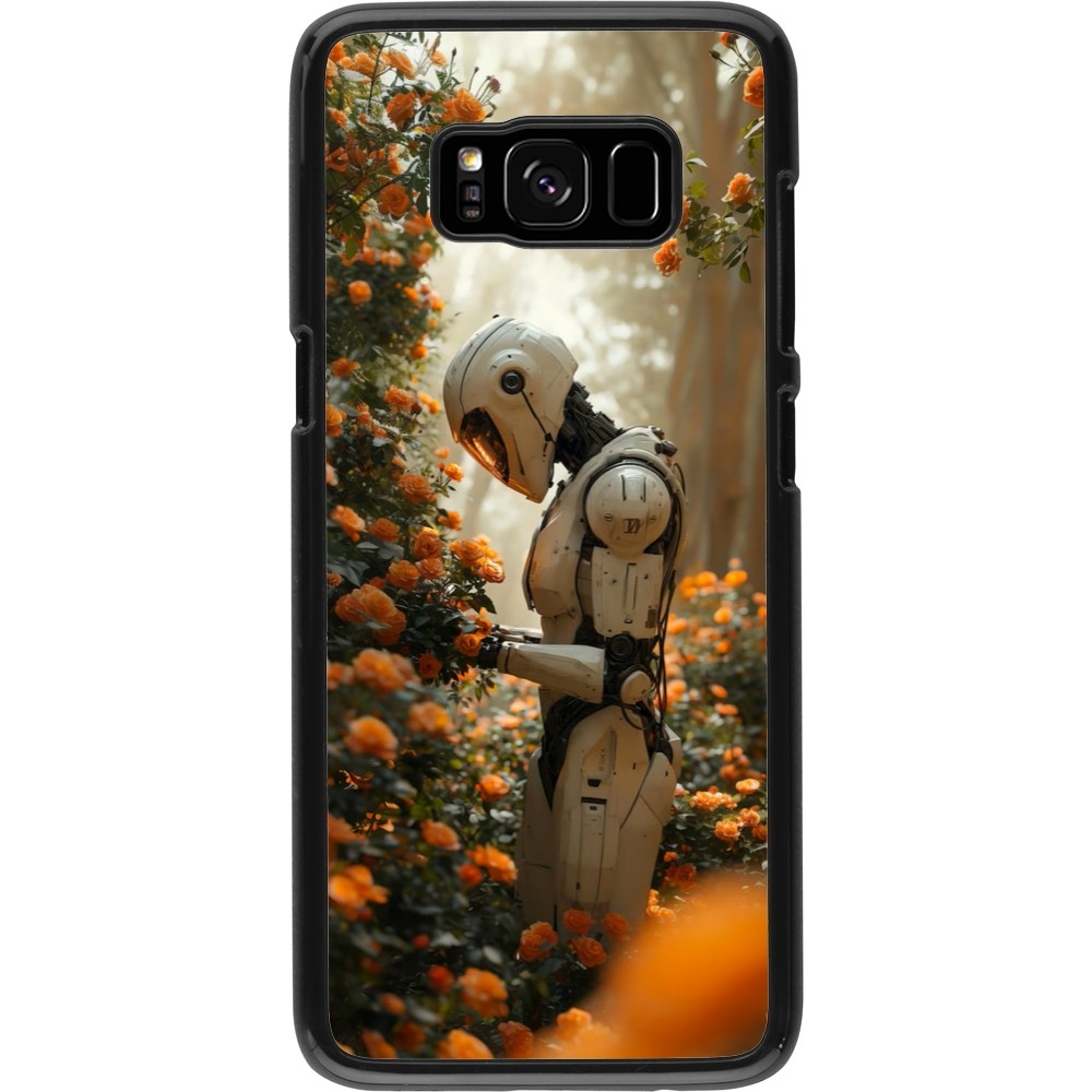 Coque Samsung Galaxy S8 - Astronaut flowers 2025