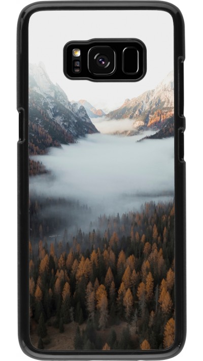 Samsung Galaxy S8 Case Hülle - Autumn 22 forest lanscape