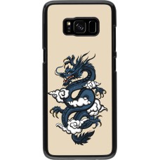 Samsung Galaxy S8 Case Hülle - Blue Dragon Tattoo