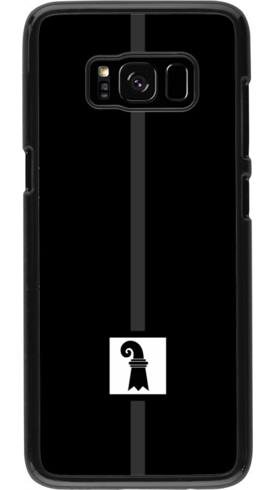 Samsung Galaxy S8 Case Hülle - Kanton BS schwarz