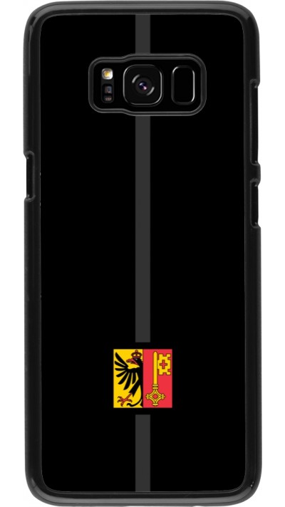 Samsung Galaxy S8 Case Hülle - Kanton GE schwarz