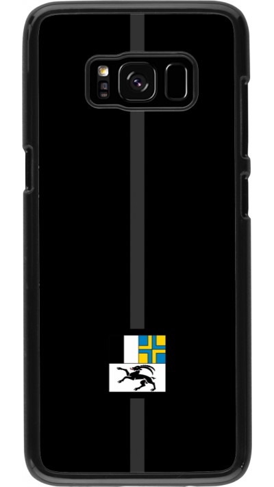Samsung Galaxy S8 Case Hülle - Kanton GR schwarz