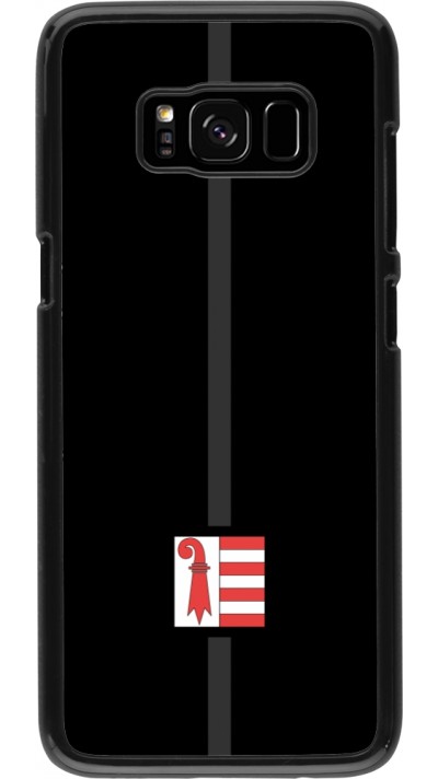 Samsung Galaxy S8 Case Hülle - Kanton JU schwarz