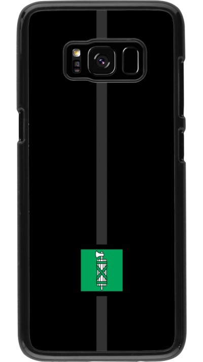 Samsung Galaxy S8 Case Hülle - Kanton SG schwarz