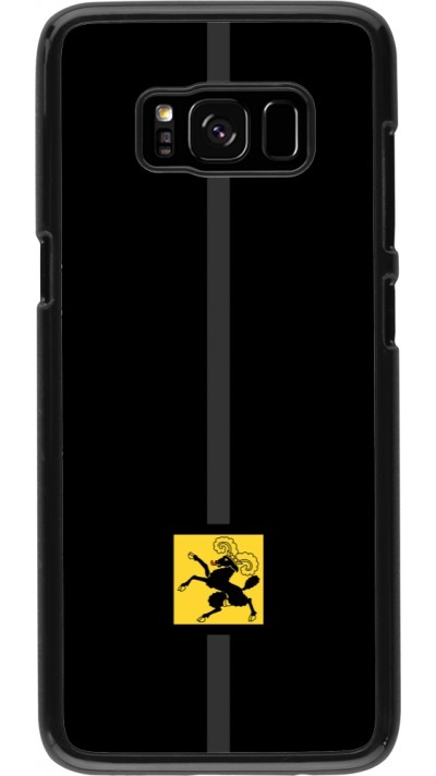 Samsung Galaxy S8 Case Hülle - Kanton SH schwarz