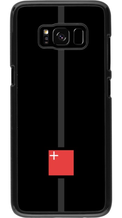 Samsung Galaxy S8 Case Hülle - Kanton SZ schwarz
