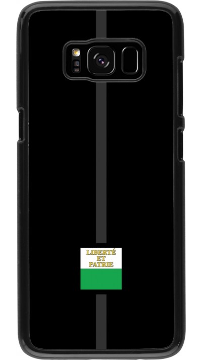 Samsung Galaxy S8 Case Hülle - Kanton VD schwarz