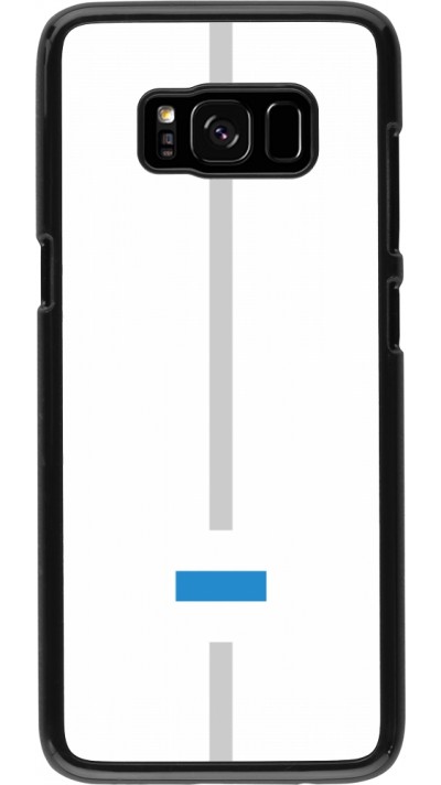 Samsung Galaxy S8 Case Hülle - Kanton ZG weiss
