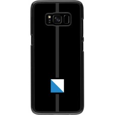 Samsung Galaxy S8 Case Hülle - Kanton ZH schwarz