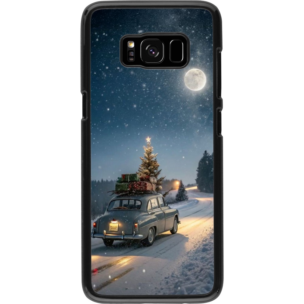 Coque Samsung Galaxy S8 - Christmas 25 Car with Tree Xmas