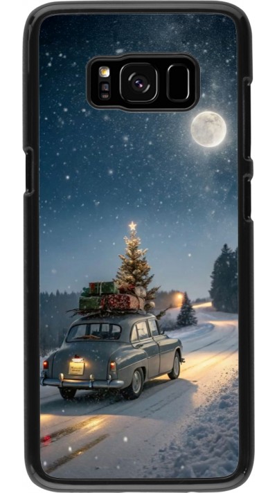 Coque Samsung Galaxy S8 - Christmas 25 Car with Tree Xmas