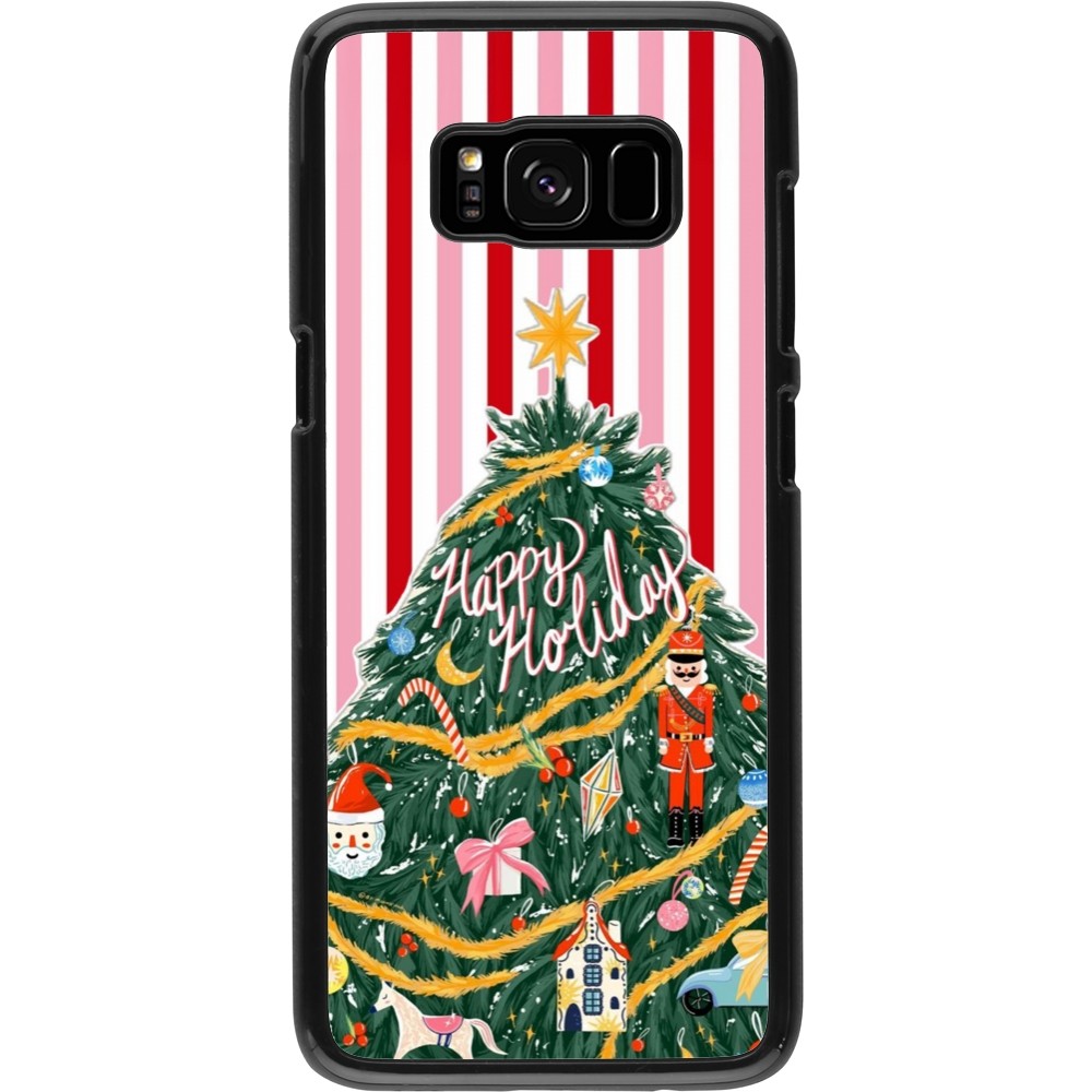 Coque Samsung Galaxy S8 - Christmas 25 Happy Holiday
