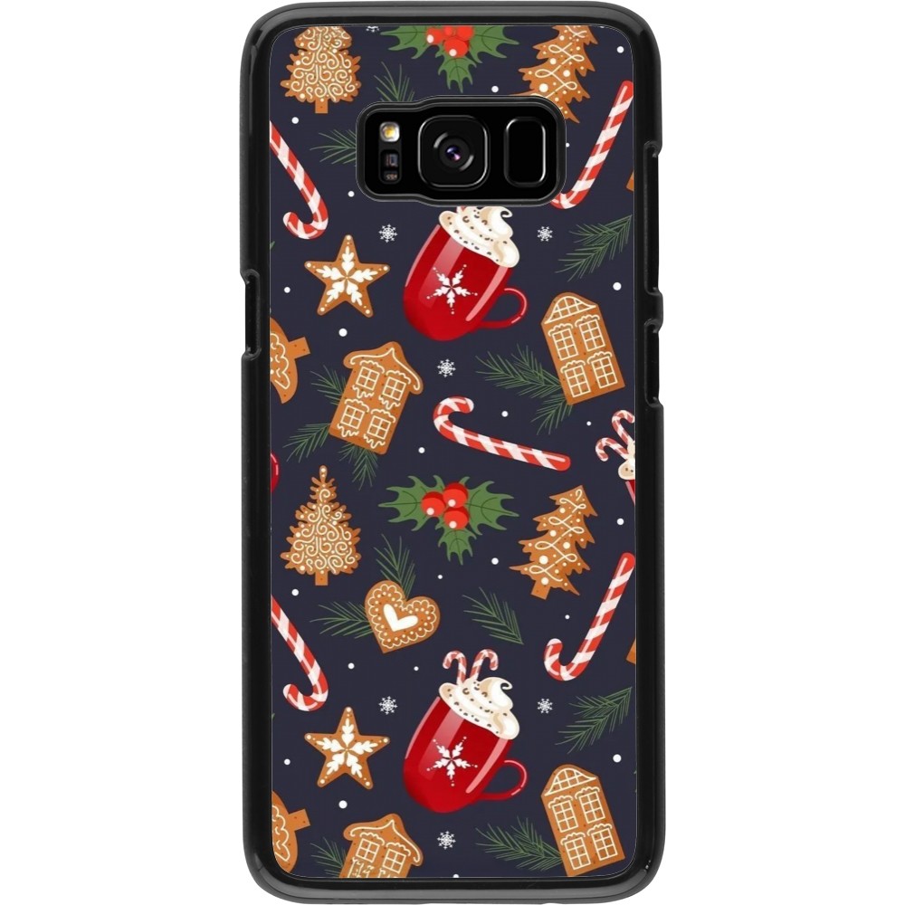 Coque Samsung Galaxy S8 - Christmas 25 Pattern Gingerbread House