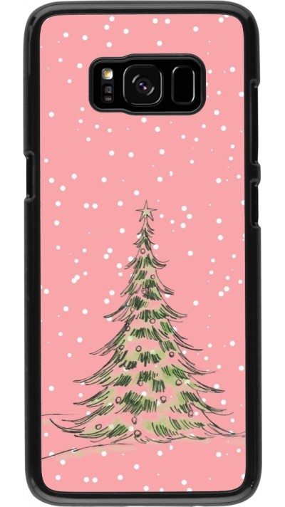 Coque Samsung Galaxy S8 - Christmas 25 Pink Tree