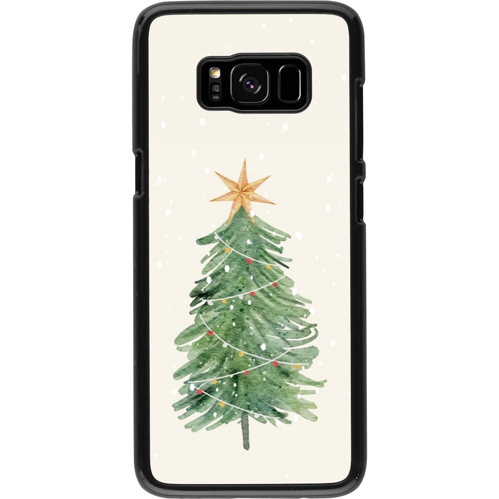 Coque Samsung Galaxy S8 - Christmas 25 Sketch Tree
