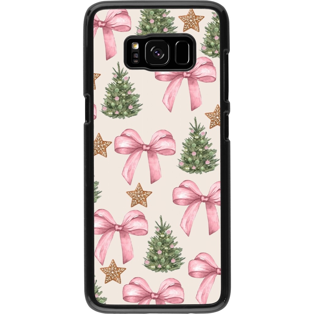 Coque Samsung Galaxy S8 - Christmas 25 Vintage Ribbons