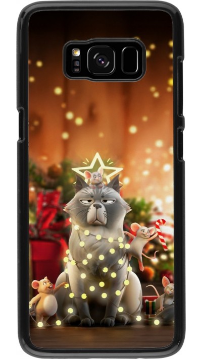 Coque Samsung Galaxy S8 - Christmas 25 Xmas Cat