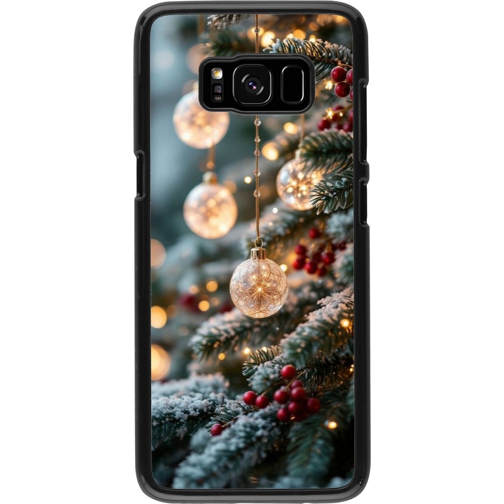 Coque Samsung Galaxy S8 - Christmas 25 Xmas Decorated Tree